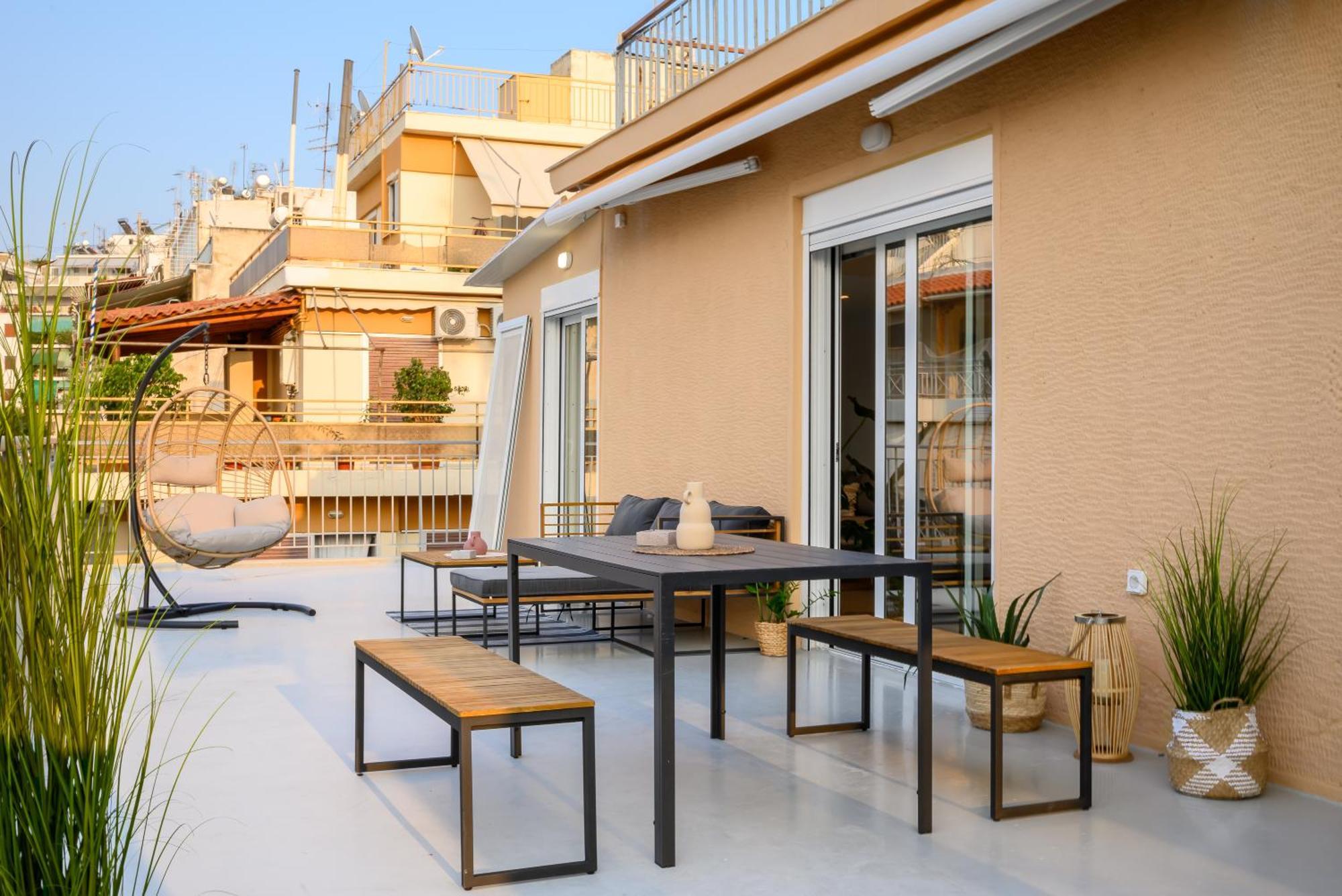 The H Experience - Urban 2Bd Rooftop Athens Center Zewnętrze zdjęcie